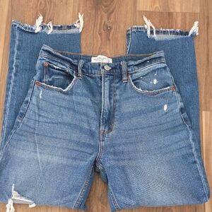 Abercrombie & Fitch Ultra High Rise Blue Jeans